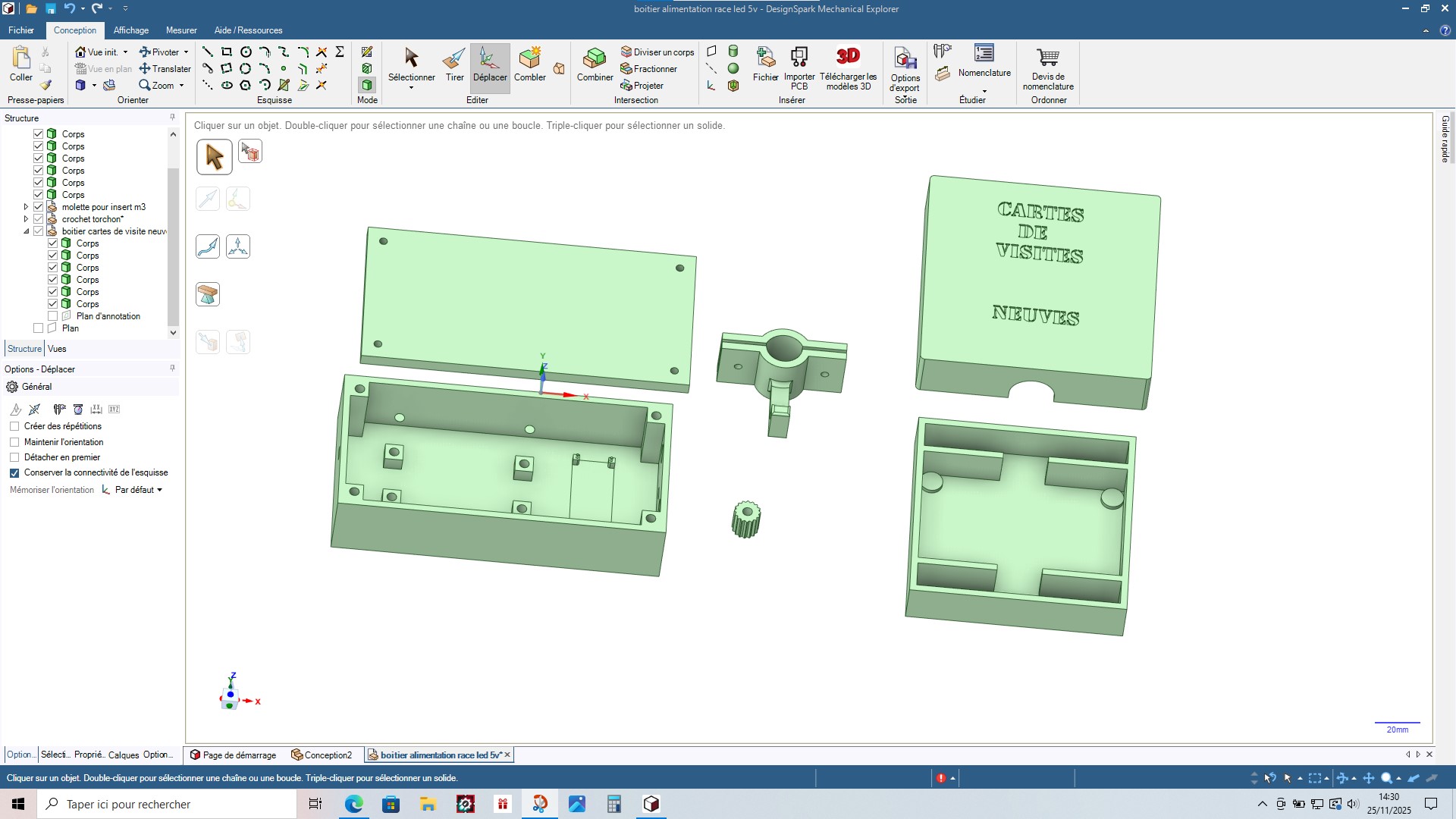 Designspark : Dessiner en 2D et 3D